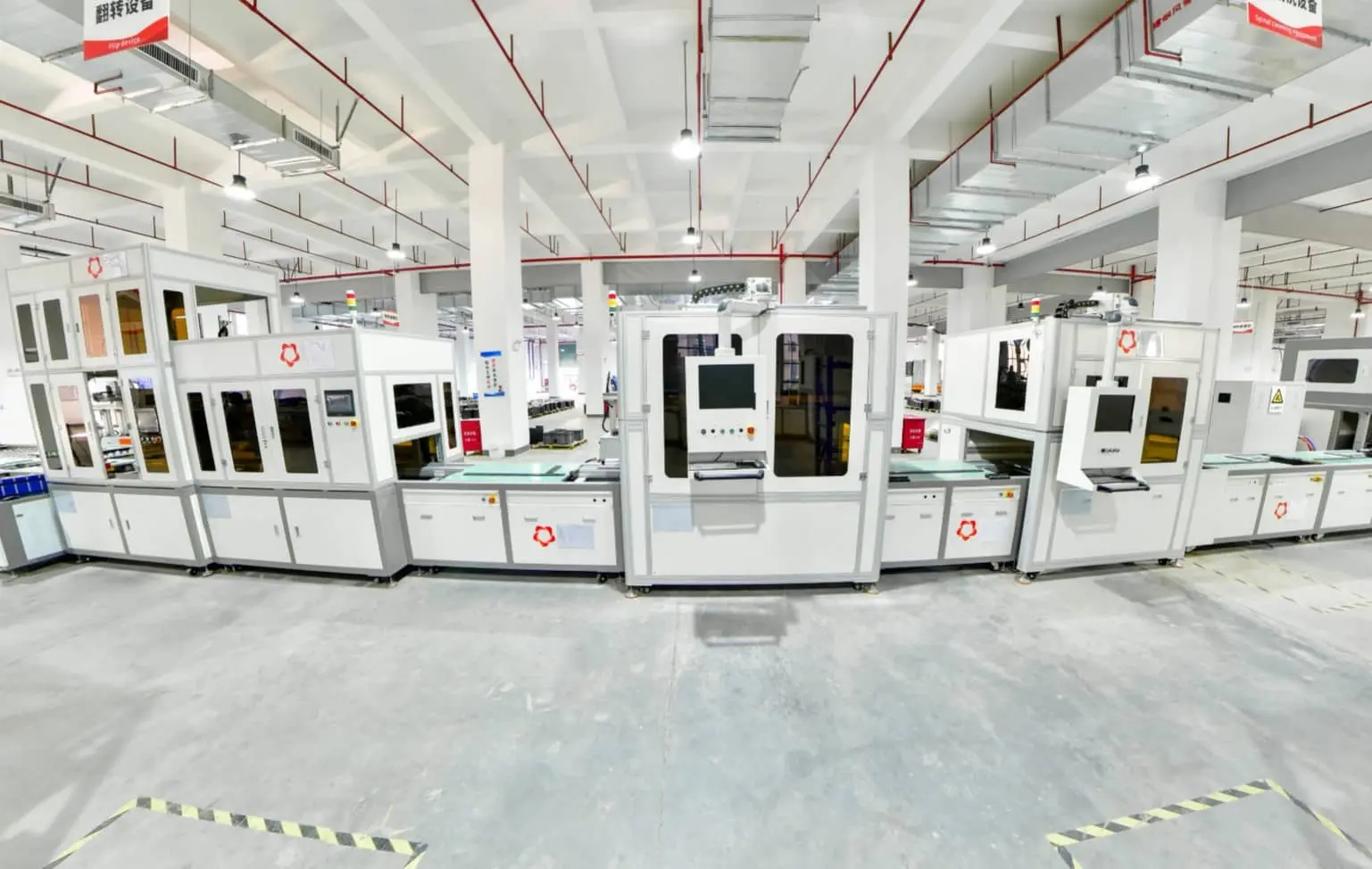 woo power automated production line